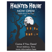 Haunted House Flyer Design