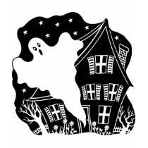 Haunted House Ghost t-shirts by countdracula Haunted House Ghost t-shirts