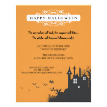 Haunted House Halloween Party invitation