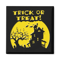Haunted House Magnet