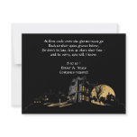 Haunted House on a Hill Halloween Party Invitation