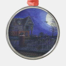 Haunted House Ornament