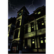 Haunted House Cut Out