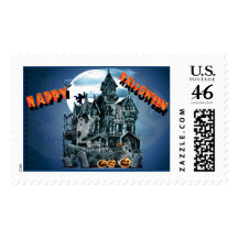 Haunted House Postage