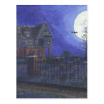 Haunted House Postcard postcards