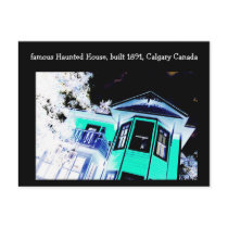 Haunted House Postcard (Calgary, Canada) by JayneLogan Haunted House Postcard (Calgary, Canada)