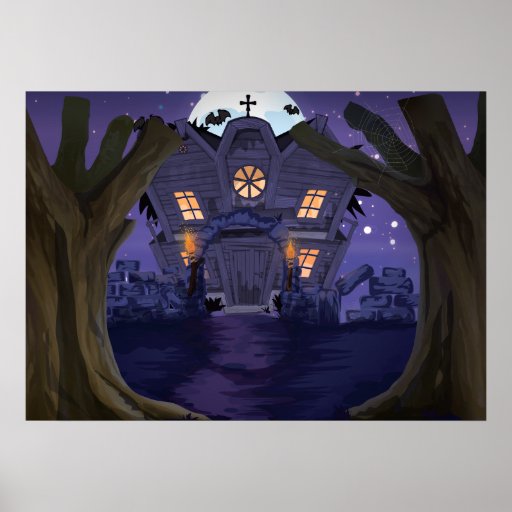 haunted house posters