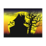 Haunted House Sunset Postcard