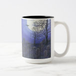 Haunted House Two Tone Mug mugs