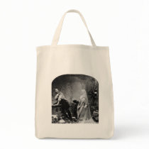 Haunted Lane - Vintage Ghost Photo 1880 Tote Bags