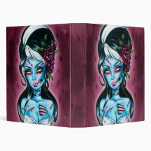 Haunted Mansion Gir 3 Ring Binder