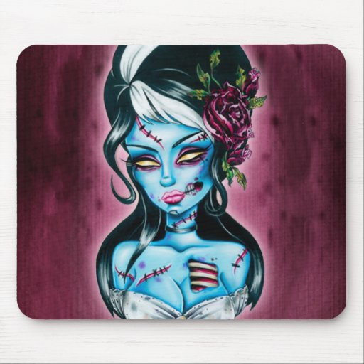 Haunted Mansion Girl Mousepad