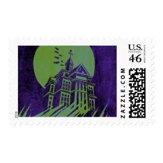 Haunted Mansion Stamp stamp