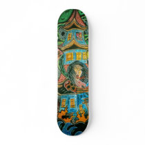 haunted pagoda skateboards by crossbones106 haunted pagoda skateboards