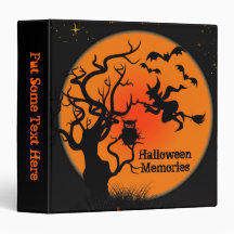 Haunted Place Custom Avery Binder