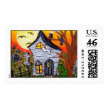 Haunted Shack Stamp