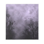 Haunted Sky Purple Mist Memo Note Pad