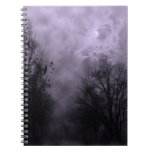 Haunted Sky Purple Mist Note Books