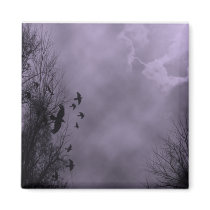 Haunted Sky Purple Mist magnets