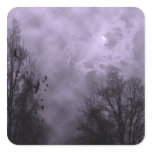 Haunted Sky Purple Mist Sticker