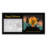 Haunted Tree Halloween Photo Cards Haunted Tree Halloween Photo Cards