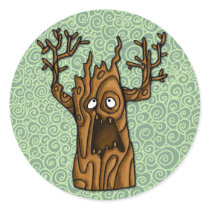 haunted tree stickers