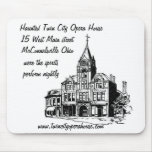 Haunted Twin City opera House mouse pad