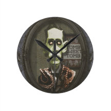 Haunted Zombie HP Lovecraft Clock