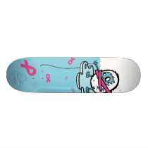 Haunted Zoo "Breast Cancer" skateboards