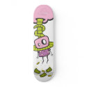 Haunted Zoo "Live2Work skateboards by hauntedzoo Haunted Zoo "Live2Work skateboards