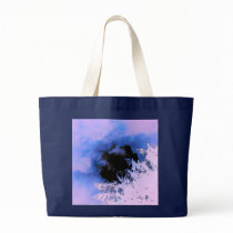 Haunting Blue Sky Jumbo Tote Bag bags