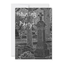 Haunting Party! invitations by Janz_Art Haunting Party! invitations