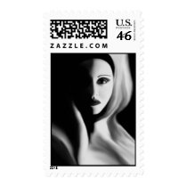 Haunting Woman Postage