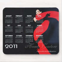 Haute Couture 2011 Calendar Mousepad