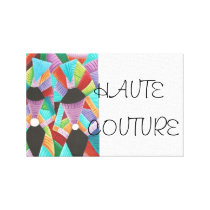 Haute Couture canvas prints