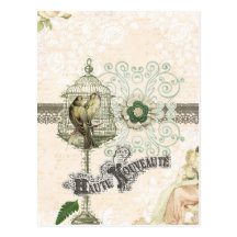 Haute Nouveau en Paris Post Card