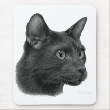 Havana Brown Cat Mouse Pad