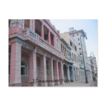 havana buildings postcards