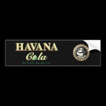 HAVANA COLA BUMPER STICKER bumper stickers