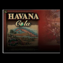 Havana Cola Post Card postcards