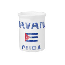 Havana Cuba Designs Beverage Pitcher