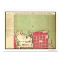 Havana Cuba Old City Map 1720 posters by lc_maps Havana Cuba Old City Map 1720 posters