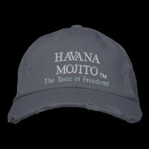 HAVANA MOJITO Embroidered Hat embroidered hats