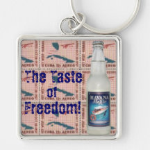 Havana Mojito The Taste of Freedom! Keychain