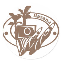Havana Stamp stickers by alternateworlds Havana Stamp stickers