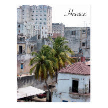 havana vieja post card