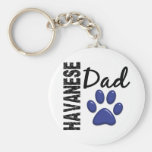 Havanese Dad 2 Key Chain