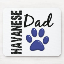 Havanese Dad 2 Mousepad