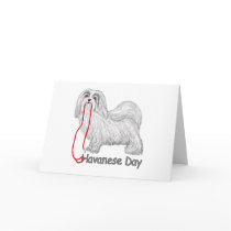 Havanese Day cards