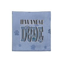Havanese DUDE Cloth Napkins